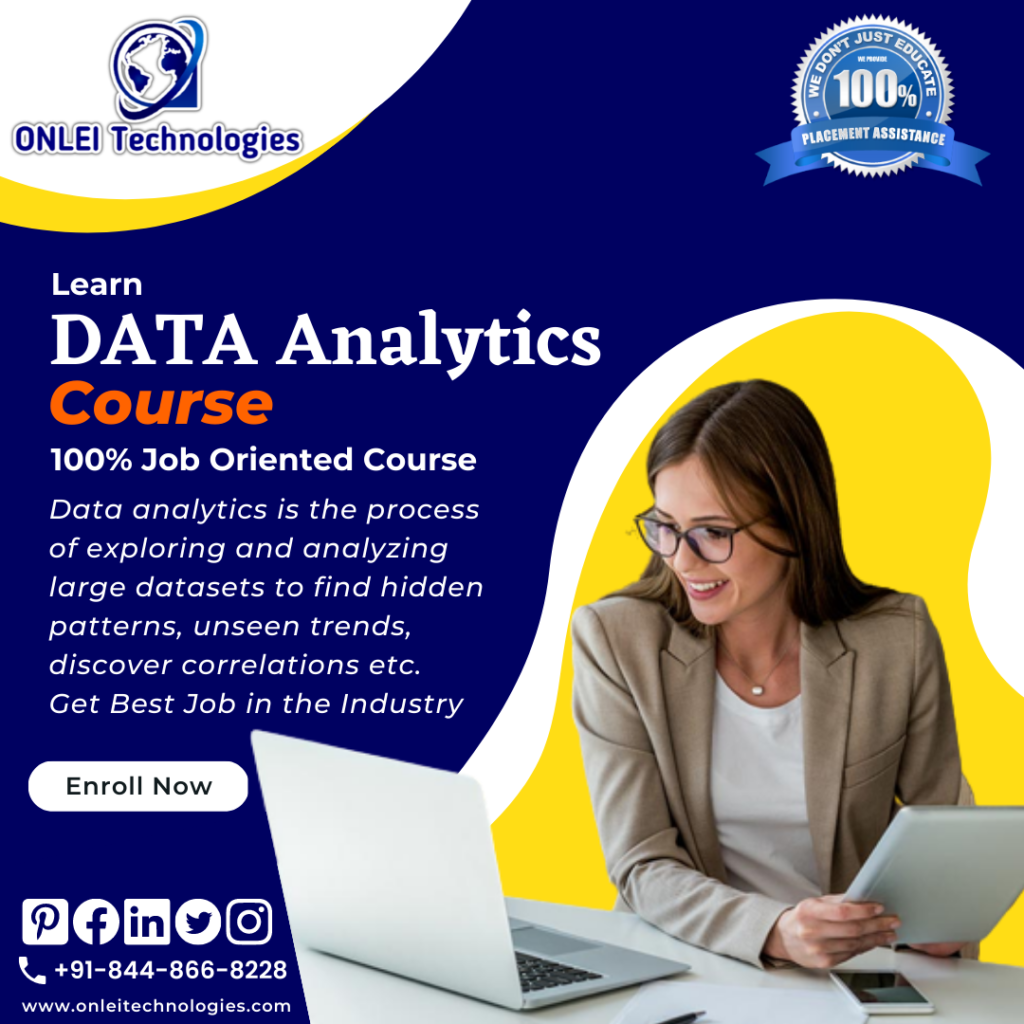 Best Data Analytics Training in Noida , Best Online Data Analytics Course in Noida , Best Data Analytics Course Online , Best Online Data Analytics Course