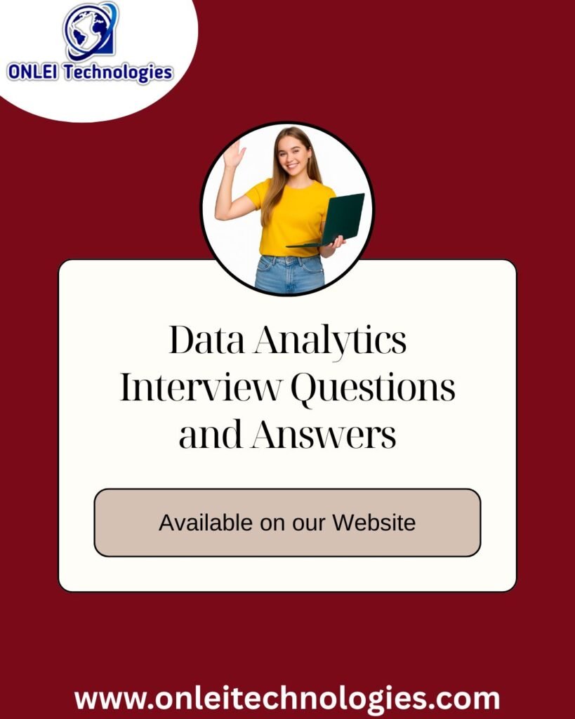 Data Analyst Interview Questions , Data Analytics Interview Questions.