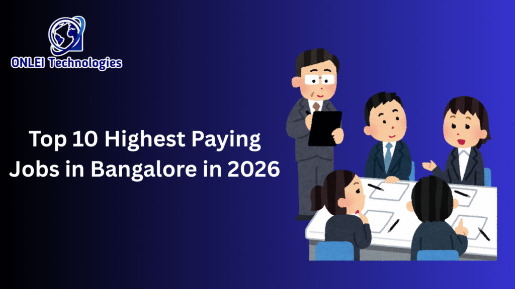 Top 10 Highest Paying Jobs in Bangalore in 2026